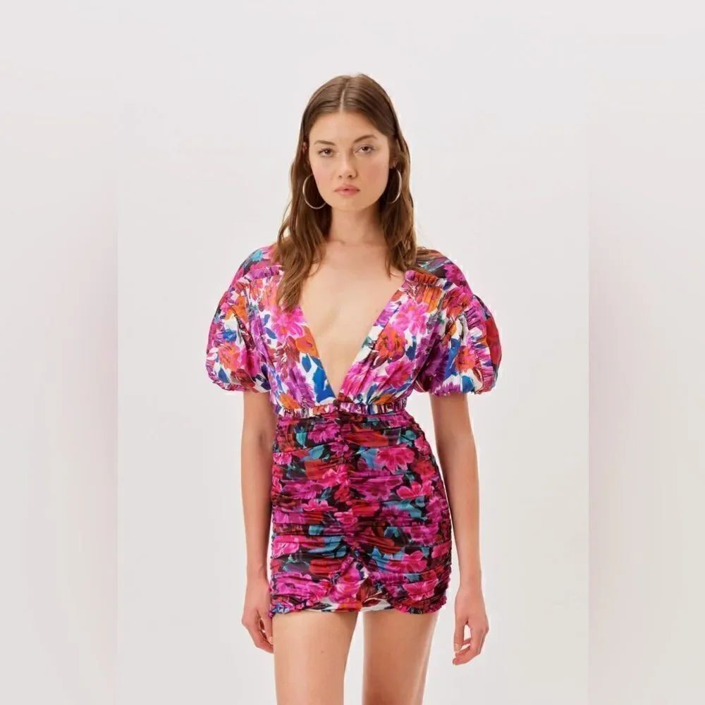 Free People For Love & Lemons
CASSANDRA MINI DRESS